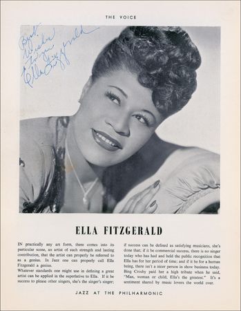 Lot #816 Jazz Greats Program - Image 1