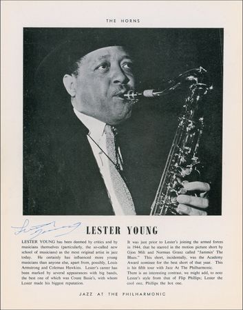 Lot #816 Jazz Greats Program - Image 2