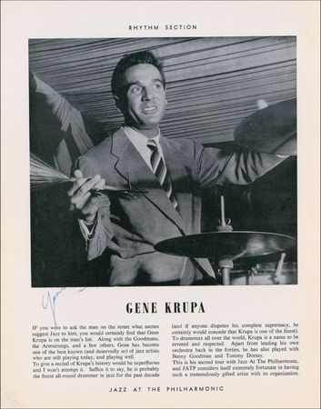 Lot #816 Jazz Greats Program - Image 4