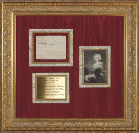 Lot #226 Marie Antoinette: Exceptional Marie Antoinette endorsement from 1778 - Image 1