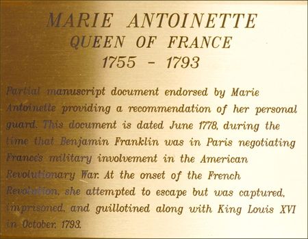Lot #226 Marie Antoinette: Exceptional Marie Antoinette endorsement from 1778 - Image 3