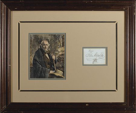 Lot #198 Sam Houston Signature - Image 1