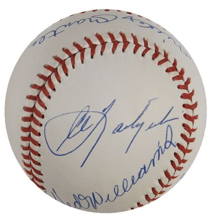 Lot #1324 Baseball: Triple Crown Winners Baseball - Image 4