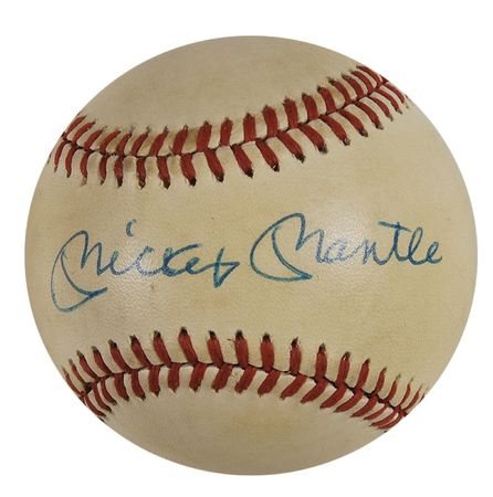 Lot #1440 Mickey Mantle and Roger Maris Baseball - Image 1