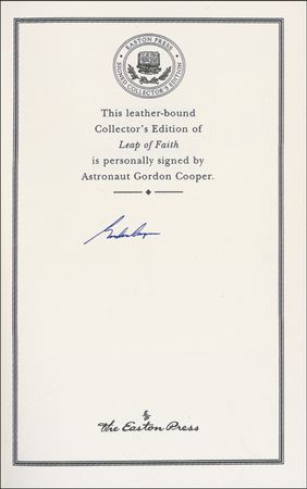 Lot #422 Gordon Cooper Book - Image 1