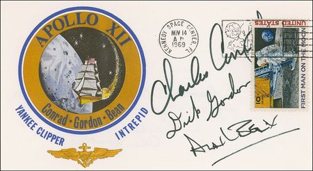 Lot #385 Apollo 12 Insurance Cover - Image 1