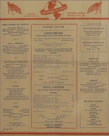 Lot #1057 Basil Rathbone, Nigel Bruce, and George Zucco: Holmes, Watson, and the highly-elusive Moriarty sign at Universal - Image 2