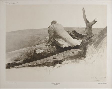 Lot #629 Andrew Wyeth Print - Image 1