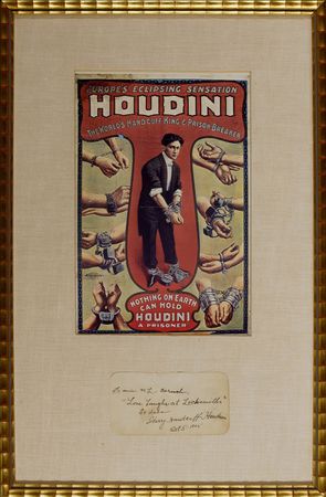 Lot #1001 Harry Houdini: ?Love Laughs at Locksmiths? - Image 1
