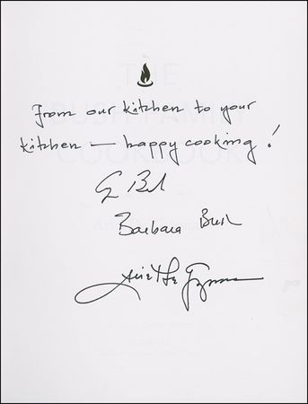 Lot #3 George and Barbara Bush Book