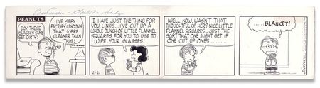 Lot #671 Charles Schulz: Bye bye blanket: an