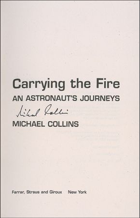 Lot #421 Michael Collins Book - Image 1