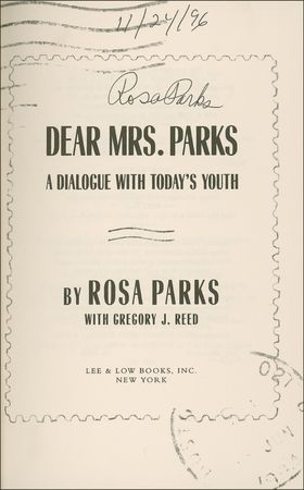 Lot #246 Rosa Parks Book - Image 1