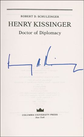 Lot #213 Henry Kissinger Book - Image 1