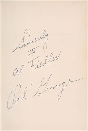 Lot #1389 Red Grange Book - Image 1