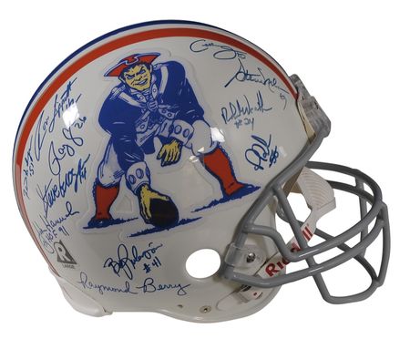 Lot #1466 New England Patriots Football Helmet - Image 2