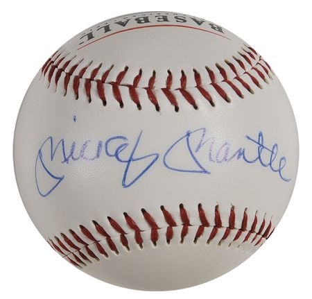 Lot #1448 Mickey Mantle Baseball - Image 1