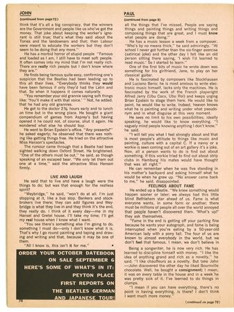 Lot #757 Beatles: John Lennon: Signing the notorious ?Bigger Than Jesus? article, Lennon fans the flames by adding ?C? as his middle initial - Image 5