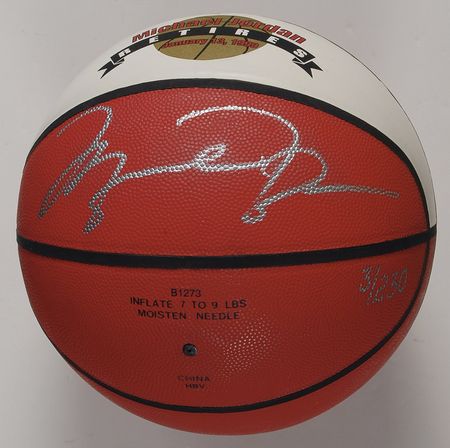 Lot #1418 Michael Jordan Basketball - Image 2