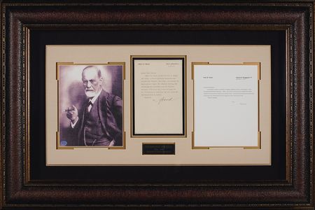 Lot #173 Sigmund Freud: Fed up with ?rumors,? Freud mentions two of his controversial and contentious colleagues - Image 1