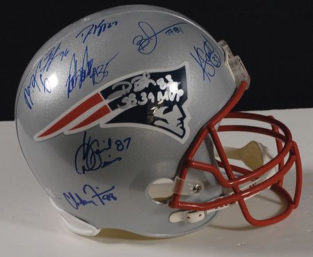 Lot #1467 New England Patriots Football Helmet - Image 2