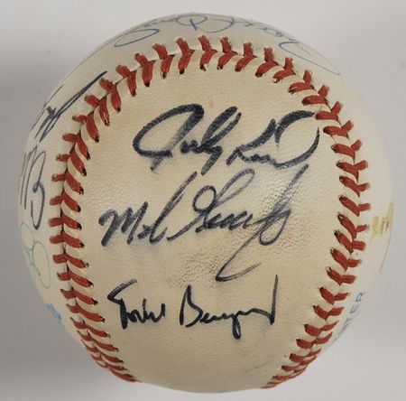 Lot #1333 Boston Red Sox Baseball - Image 1