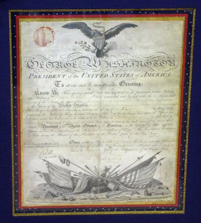 Lot #105 George Washington: With war threatening, the ‘Father of Our Country’ appoints a Lieutenant in the newly created Corps of Artillerists and Engineers - Image 2