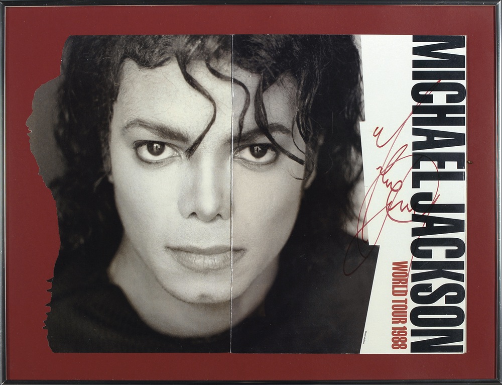 Michael Jackson Tour Program | RR Auction