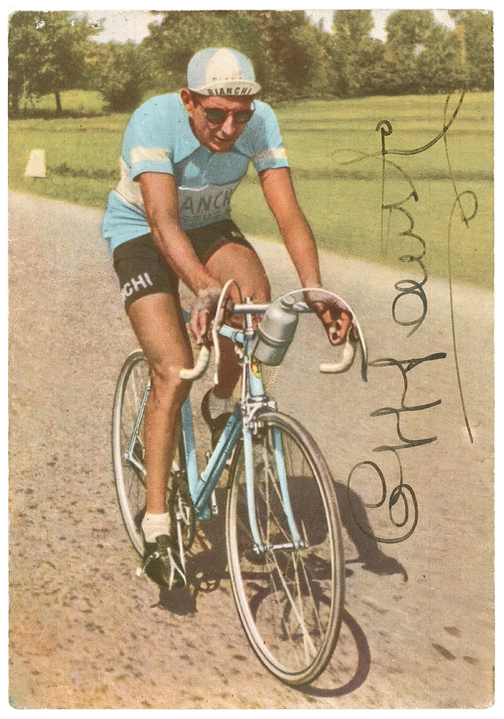 coppi☺︎　0527 Fausto Coppi Signed Photograph | RR Auction