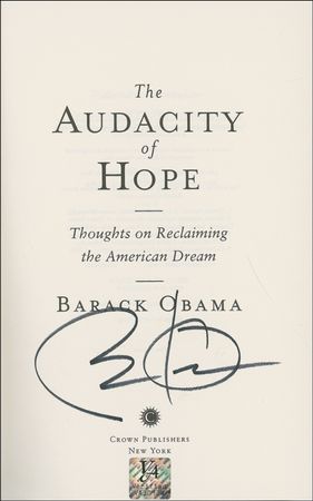 Lot #72 Barack Obama Book - Image 1