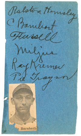 Lot #1202 Baseball Autograph Book - Image 2