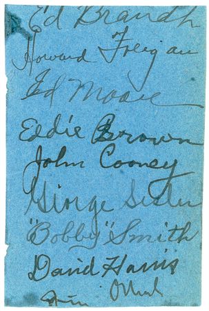 Lot #1202 Baseball Autograph Book - Image 7
