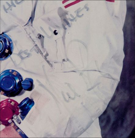 Lot #369 Neil Armstrong Signed Photograph - Image 2