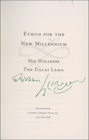 Lot #153 Dalai Lama Book - Image 1