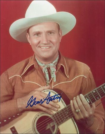 Lot #836 Gene Autry Signed Photographs - Image 1