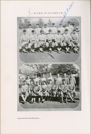 Lot #1350 Arky Vaughan and Willard Hershberger: Two of baseball’s tragic stories - Image 2