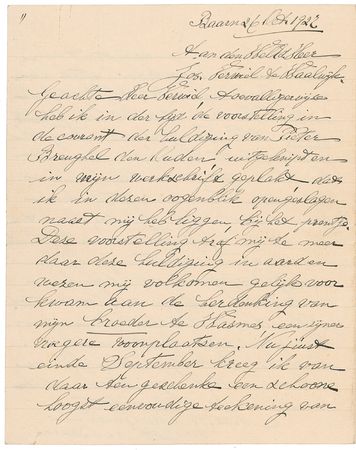 Lot #480 Elisabeth du Quesne-van Gogh: Vincent Van Gogh?s sister. - Image 1