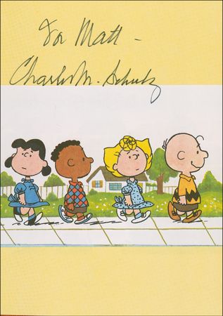 Lot #579 Charles Schulz Book - Image 1