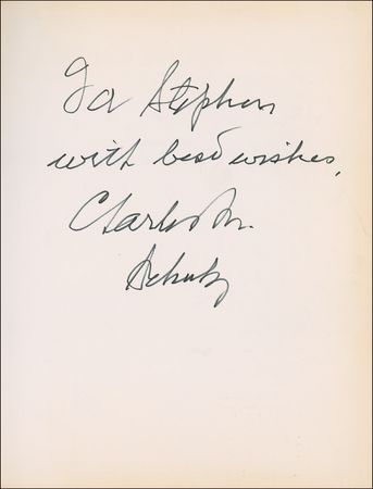 Lot #580 Charles Schulz Book - Image 1