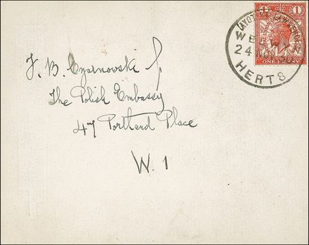 Lot #542 George Bernard Shaw Handwritten Letter Signed - Image 2