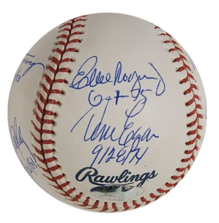 Lot #1342 Nolan Ryan and Catchers: Nolan and his no-no?s - Image 5