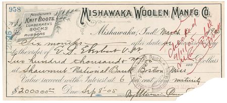 Lot #282 Studebakers Signed Document - Image 1