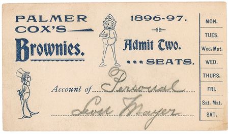 Lot #469 Palmer Cox Sketch - Image 2