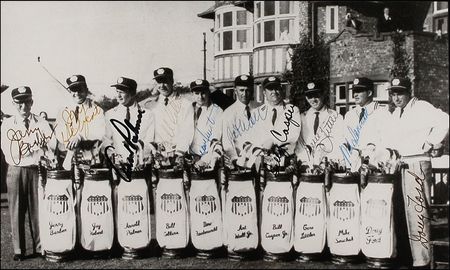 Lot #1251 Golf: Ryder Cup Signed Photograph - Image 2
