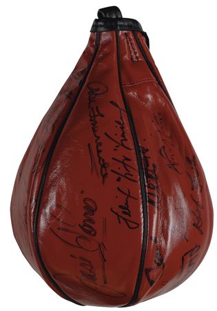 Lot #1218 Boxing Legends Speed Bag - Image 4