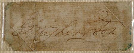 Lot #122 George Washington Signature - Image 1