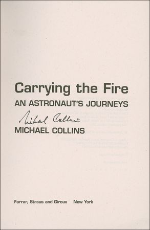 Lot #343 Buzz Aldrin and Michael Collins Books - Image 1