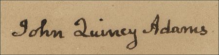 Lot #66 James Monroe and John Quincy Adams Signed Document - Image 3