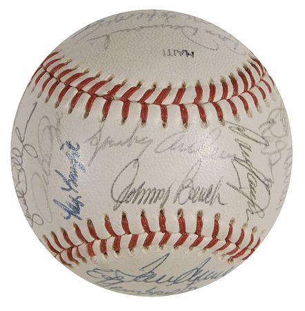Lot #1228 Cincinnati Reds Baseball - Image 4