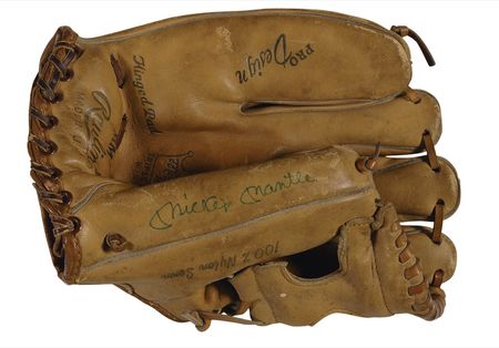 Lot #1292 Mickey Mantle Baseball Glove - Image 1